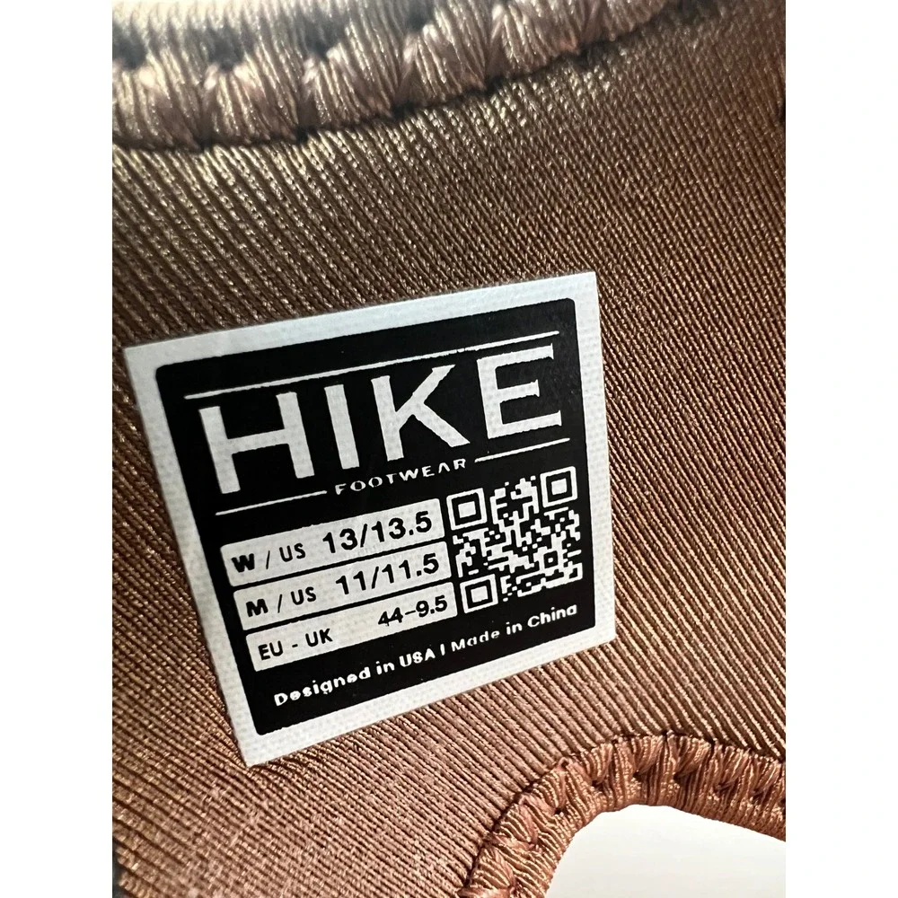 Hike Footwear HF Baresandals Mens 11 Womens 13 Tan Barefoot Sport Sandals